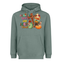 Sage Pumpkin spice and Jesus christ Heavyweight Hoodie - NancyCooperArtShop