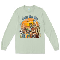 Matcha long live the cowgirls Long Sleeve Tee - NancyCooperArtShop