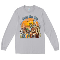 Moon Dust long live the cowgirls Long Sleeve Tee - NancyCooperArtShop
