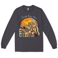 Smoke long live the cowgirls Long Sleeve Tee - NancyCooperArtShop