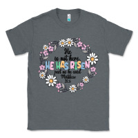 Charcoal Heather he has risen Classic Tee - MaliasSmallBusiness