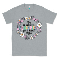 Heather Grey he has risen Classic Tee - MaliasSmallBusiness