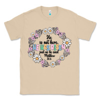 Mushroom he has risen Classic Tee - MaliasSmallBusiness