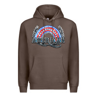 Coffee American rainbow Premium Hoodie - HowdyJamesFarm