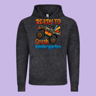 Ready To Crush Kindergarten Vintage Hoodie Designed By Jasminsmagicworld