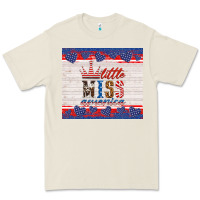 Bone 4th of july little miss America Premium Tee - HRA Design Shop