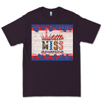 Plum 4th of july little miss America Premium Tee - HRA Design Shop