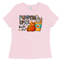 Pumpkin Spice Kinda Girl Ladies Tee | Teevron
