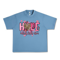 Pebble Blue hope nobody fights alone Urban Heavy Tee - MaliasSmallBusiness