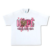 White hope nobody fights alone Urban Heavy Tee - MaliasSmallBusiness