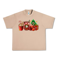Burro Christmas coffee cups with gift and Christmas tree Urban Heavy Tee - AdoDesignShop