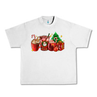 Lunar Rock Christmas coffee cups with gift and Christmas tree Urban Heavy Tee - AdoDesignShop