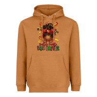 Meerkat santas favorite school bus driver afro messy bun Heavyweight Hoodie - texasbilliewilder