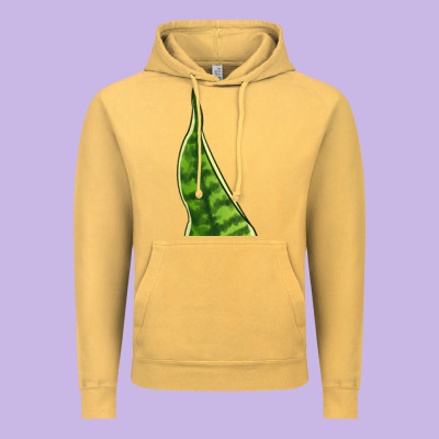 Snake Plant Vintage Hoodie Designed By Lillyallendesigns