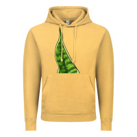 Vintage Mustard Snake Plant Vintage Hoodie - LillyAllenDesigns