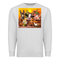 Dove Grey farm animal Premium Sweatshirt - TumblerDesignByShophia