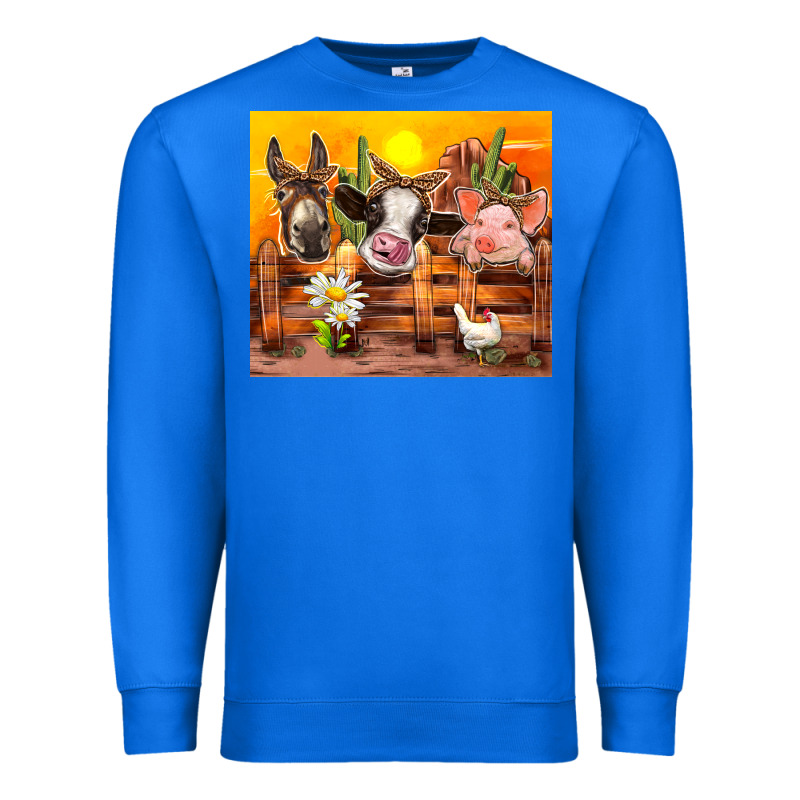 Farm Animal Premium Sweatshirt by TumblerDesignByShophia | Teevron