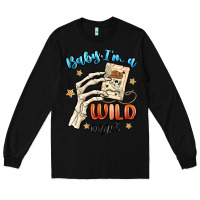 Black baby im a wild card Long Sleeve Tee - MaliasSmallBusiness