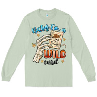 Matcha baby im a wild card Long Sleeve Tee - MaliasSmallBusiness