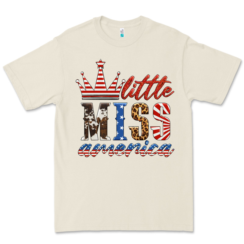 Little Miss America Premium Tee by HRA Design Shop | Teevron