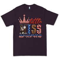 Plum little miss america Premium Tee - HRA Design Shop