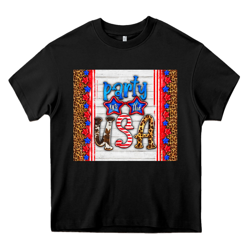 Party In The Usa Heavy Core Tee by HRA Design Shop | Teevron