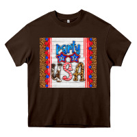 Chocolate Brown party in the usa Heavy Core Tee - HRA Design Shop