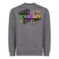 Storm ı have boundary ıssues Heavyweight Sweatshirt - MaliasSmallBusiness