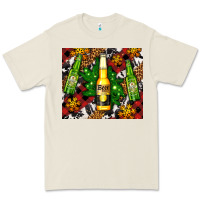 Beer Bottles With Golden Snow Premium Tee | Teevron