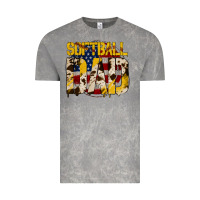 Cloud Rock softball dad Vintage Tee - Jasminsmagicworld