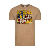 Vintage Coffee softball dad Vintage Tee - Jasminsmagicworld