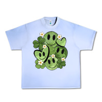 Grape Ice st. patrick's day green smile Urban Heavy Tee - MaliasSmallBusiness
