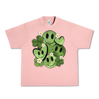 Salmon st. patrick's day green smile Urban Heavy Tee - MaliasSmallBusiness