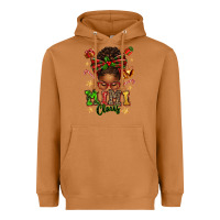 Meerkat mimi claus afro messy bun Heavyweight Hoodie - texasbilliewilder