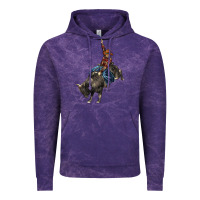 Cloud Purple western rodeo bullfighter Vintage Hoodie - BarkalooDesign