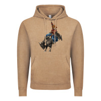 Vintage Coffee western rodeo bullfighter Vintage Hoodie - BarkalooDesign