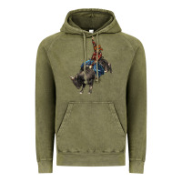 Vintage Olive western rodeo bullfighter Vintage Hoodie - BarkalooDesign