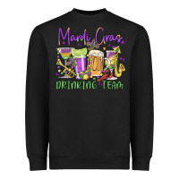 Mardi Gras Drinking Team Heavyweight Sweatshirt | Teevron
