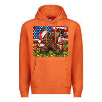 Carrot Army Veteran Boots Christmas Tumbler 4th of july Premium Hoodie - HowdyJamesFarm