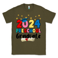 Army Green 2024 preschool graduate Classic Tee - JahusDesignShop