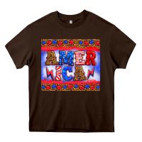 America Thunderbolt Heavy Core Tee | Teevron