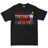 Black i'm not drunk i'm patriotic Premium Tee - HRA Design Shop