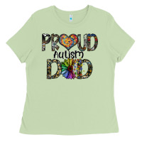 Matcha proud autism dad Ladies Tee - SublimationCraftShop