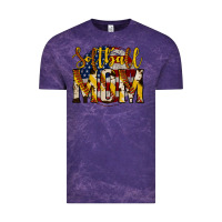 Cloud Purple softball mom Vintage Tee - Jasminsmagicworld