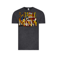 Vintage Black softball mom Vintage Tee - Jasminsmagicworld