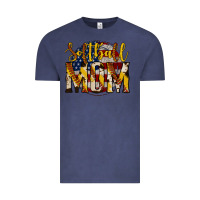 Vintage Denim softball mom Vintage Tee - Jasminsmagicworld