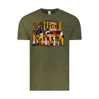 Vintage Olive softball mom Vintage Tee - Jasminsmagicworld