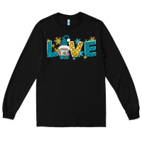 Black love winter gnome Long Sleeve Tee - NancyCooperArtShop