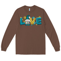 Chestnut love winter gnome Long Sleeve Tee - NancyCooperArtShop