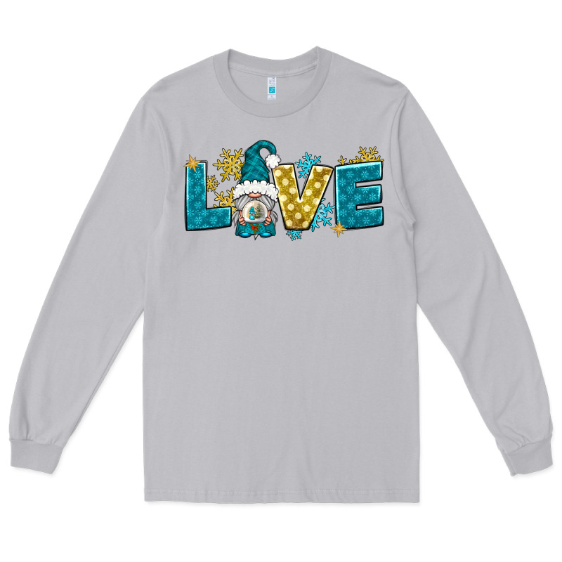 Love Winter Gnome Long Sleeve Tee by NancyCooperArtShop | Teevron
